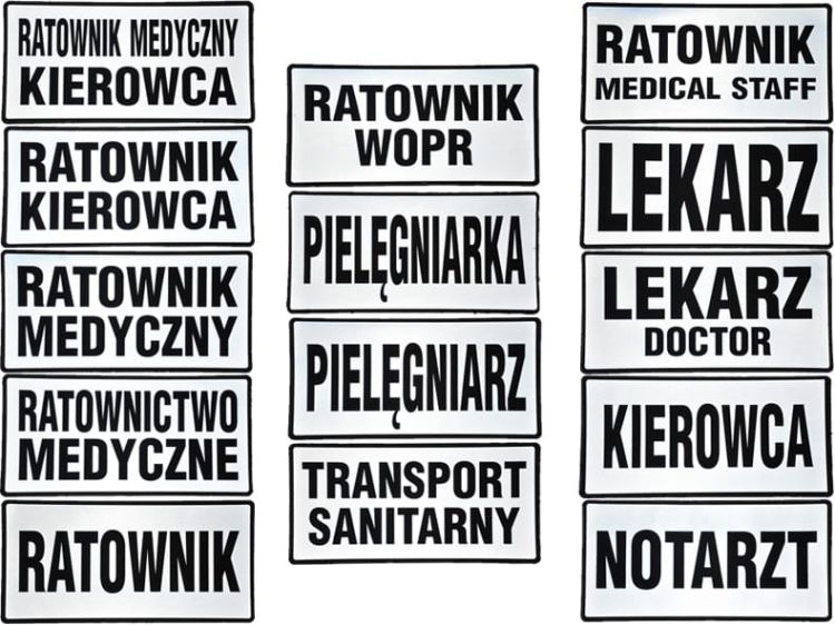 Komplet ratowniczy (kurtka + spodnie) PRM FLUO podstawowy zimowy