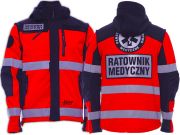 Komplet ratowniczy (kurtka + spodnie) PRM FLUO podstawowy zimowy