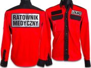 Komplet ratowniczy taktyczny (koszula + spodnie) PRM FLUO letni