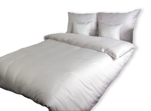 Pościel satyna bawełniana BIAŁY 603/160x200