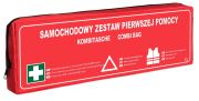 Samochodowy Zestaw Pierwszej Pomocy SUPER BAG DIN 13164 PLUS