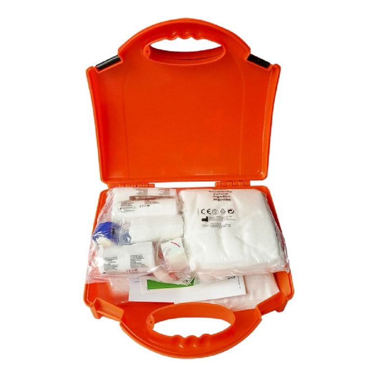 Apteczka pierwszej pomocy P-10 DIN 13164 PLUS w walizce z plastiku