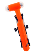 Młotek bezpieczeństwa ratunkowy do szyby i pasów