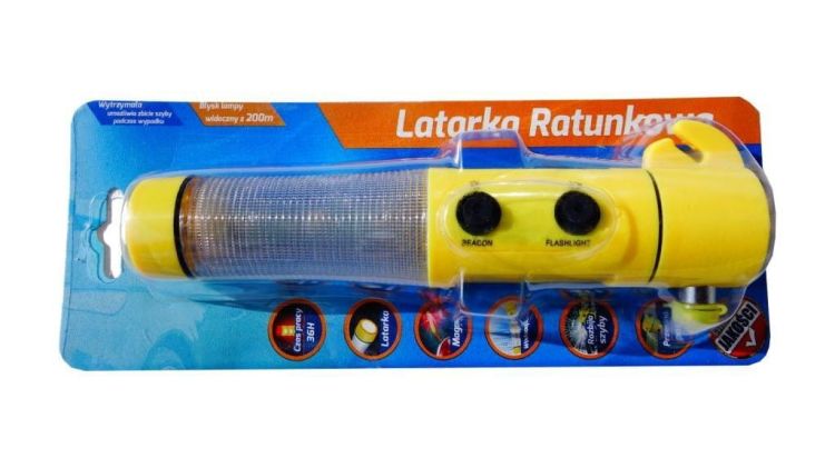 Latarka ratunkowa - życia 4w1 wodoodporna