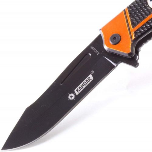 Nóż ratowniczy dla ratownika medycznego 3w1 czarny Kandar