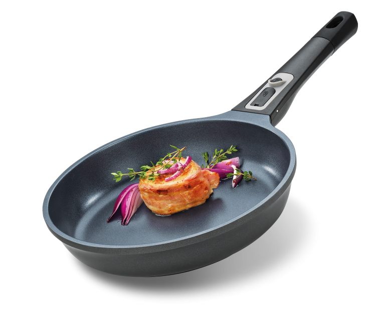 Aluminiowa patelnia z powłoką nieprzywierającą Kuchenprofi , odłączana rączka, śred. 24 cm