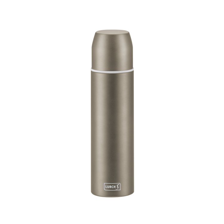 termos stalowy, 0,45 l, szary