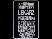 Koszulka Polo ratownicza czarna męska odblaskowa FUNKCYJNA