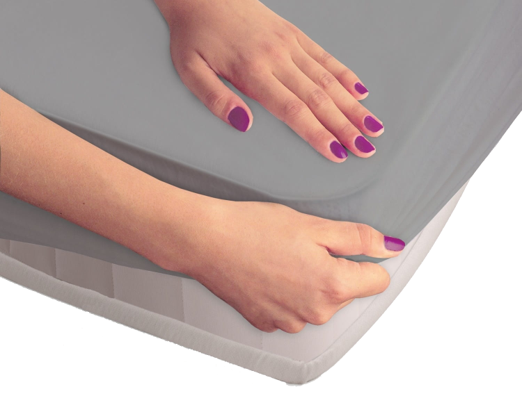 Ochronne prześcieradło z gumką SMARTCEL kolor szary 200x220