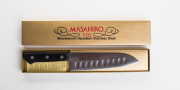 Nóż Masahiro BWH Santoku Dimple 175mm [14079]