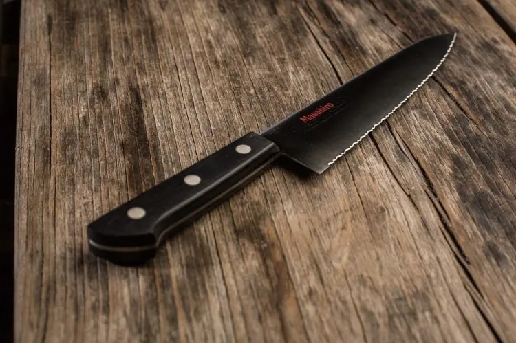 Nóż Masahiro BWH Chef Wave Edge 180mm [14040]