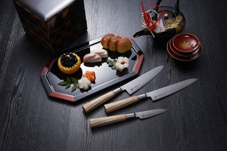 Nóż kuchenny Suncraft SENZO TWISTED OCTAGON Petty 150 mm [TO-02]