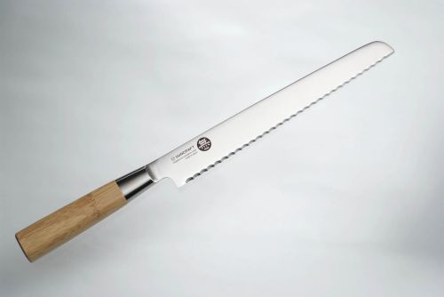 Nóż kuchenny Suncraft MU BAMBOO Bread 220 mm [MU-06]
