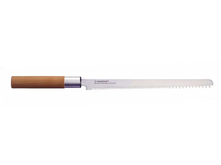Nóż kuchenny Suncraft SENZO JAPANESE Bread 233 mm [WA-08]