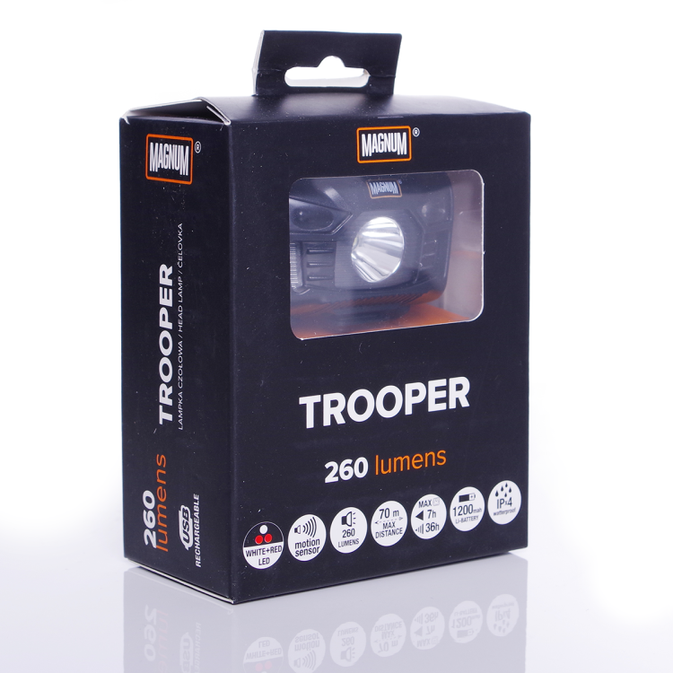 Latarka czołowa Magnum Trooper