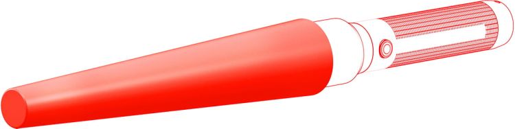 Nakładka sygnalizacyjna pomarańczowa Ledlenser 35,1 mm do P6R Core / Signature, P7R Core / Signature