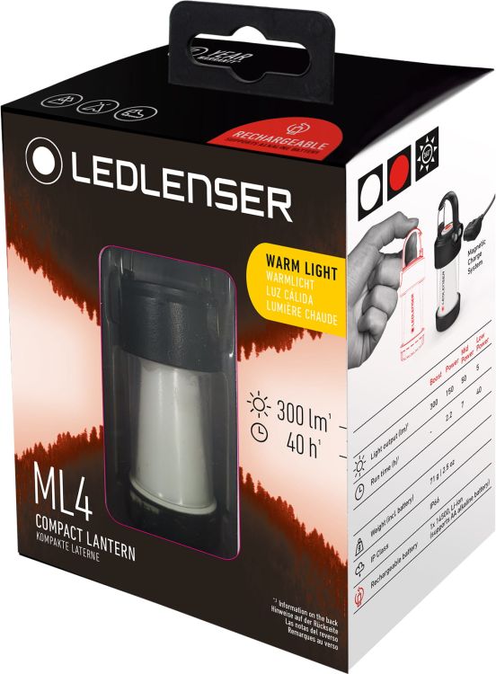 Latarka Ledlenser ML4 camping Warm