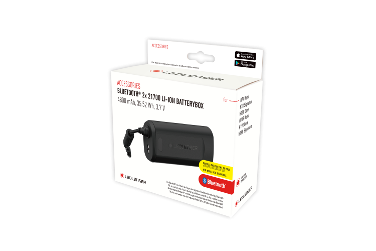 Akumulator Bluetooth Ledlenser 2 x 21700 Li-ion do H15R Core / Work, H19R Core / Signature, H7R Signature / Work