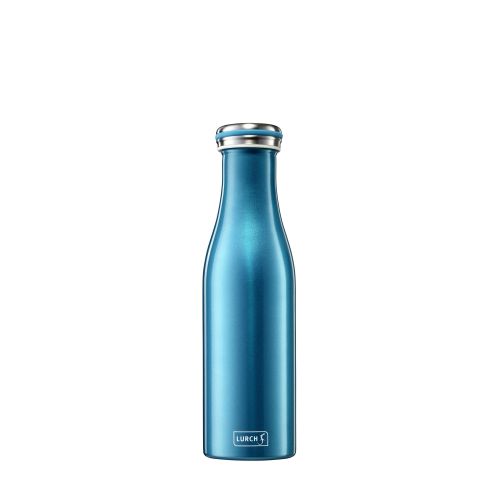 butelka termiczna, stalowa, 0,5 l, granatowa perłowa