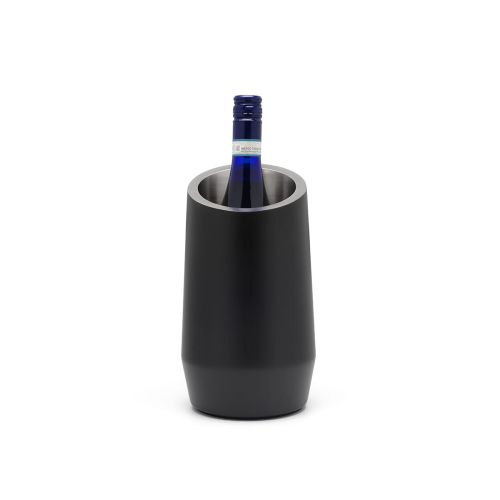 Cooler do wina z podwójną ścianką - czarny mat / Leopold Vienna