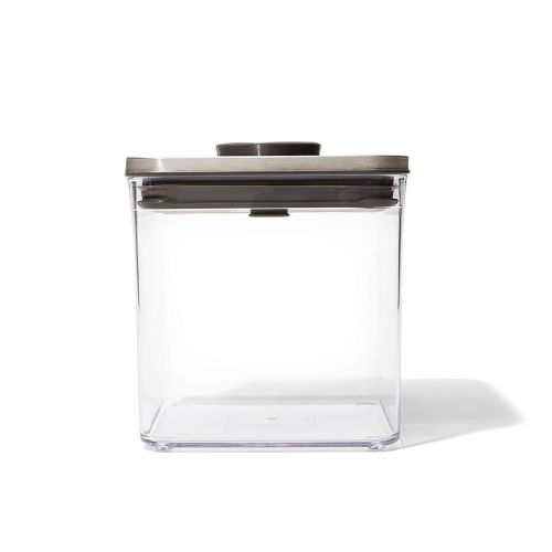 Pojemnik POP2 2,5L kwadratowy - Steel / OXO