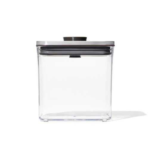 Pojemnik POP2 1,6L prostokÄ…tny - Steel / OXO