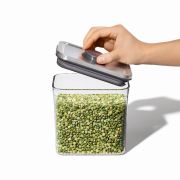 Pojemnik POP2 1,6L prostokÄ…tny - Steel / OXO