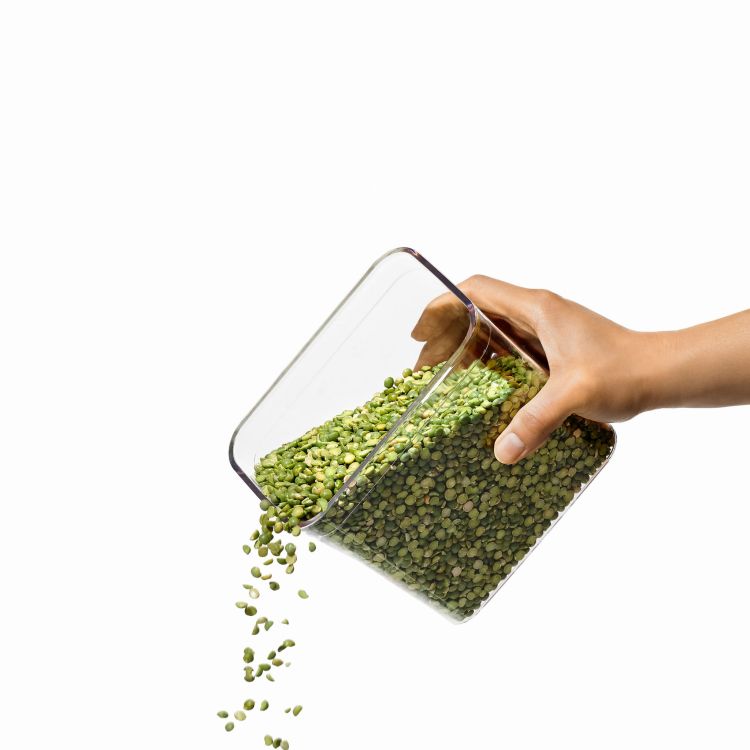 Pojemnik POP2 1,6L prostokÄ…tny - Steel / OXO