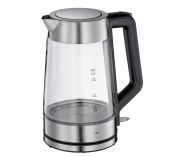 Czajnik elektryczny Cilio Classic Vesuvio, stal nierdzewna/szkło , 1,7 l, śred. 15,5 x 26,5 cm