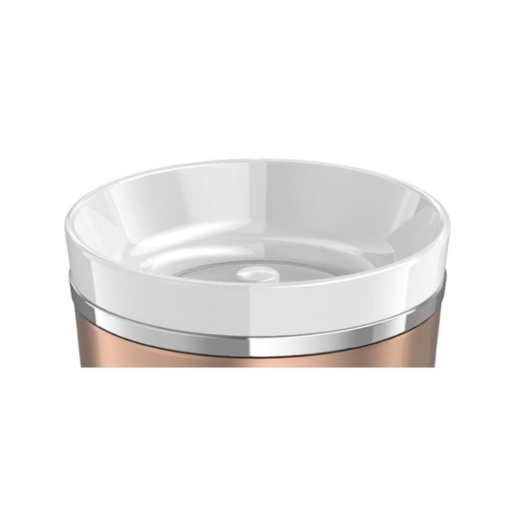 Nakrętka z przyciskiem do wodoszczelnego termokubka Thermos – biała