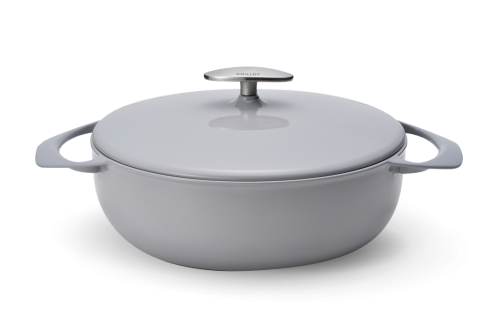 Garnek żeliwny UNILLOY Grey 22 cm [US220GR]