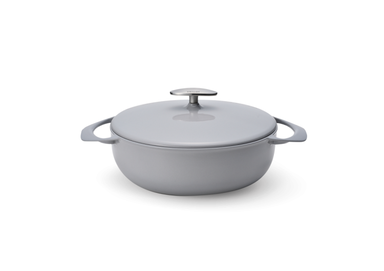 Garnek żeliwny UNILLOY Grey 22 cm [US220GR]