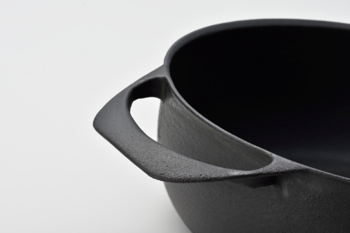 Garnek żeliwny UNILLOY Kurogane 22 cm [US220BK]