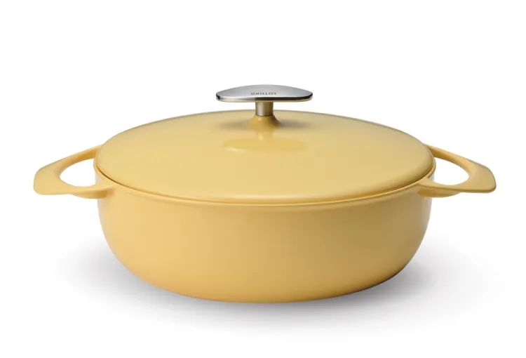 Garnek żeliwny UNILLOY Yellow 24 cm [US240YE]
