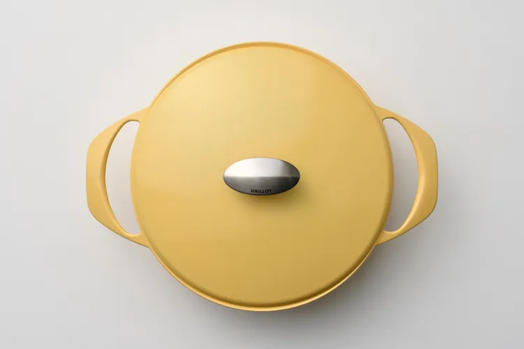 Garnek żeliwny UNILLOY Yellow 24 cm [US240YE]