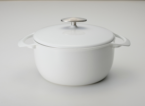 Garnek żeliwny UNILLOY Unohana 22 cm [US220WH]