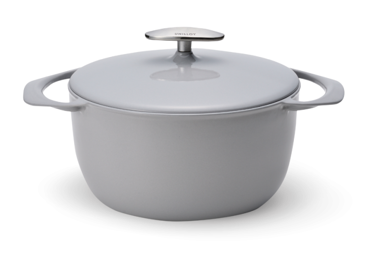 Garnek żeliwny UNILLOY Grey 20 cm [UC200GR]