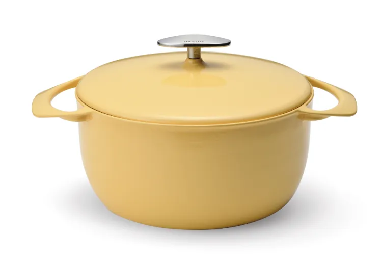 Garnek żeliwny UNILLOY Yellow 20 cm [UC200YE]