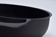 Garnek żeliwny UNILLOY Kurogane 20 cm [UC200BK]