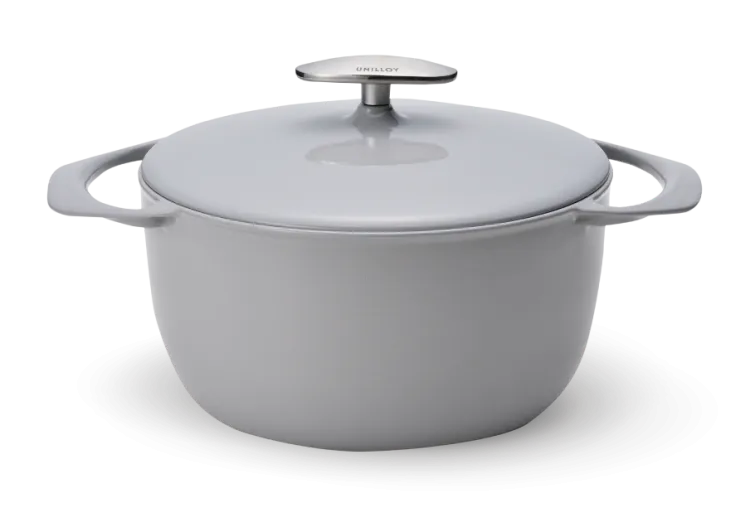 Garnek żeliwny UNILLOY Grey 22 cm [UC220GR]