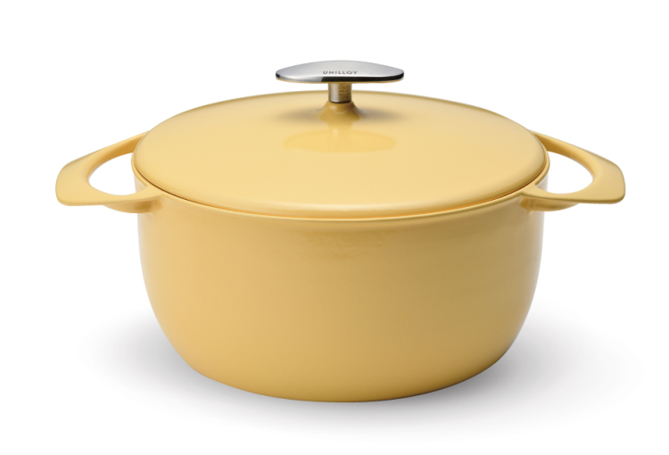 Garnek żeliwny UNILLOY Yellow 22 cm [UC220YE]