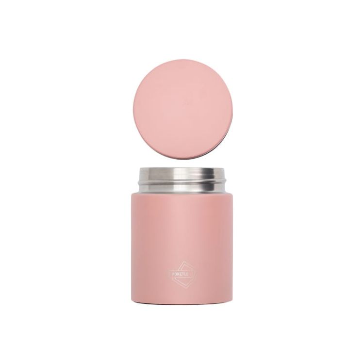 Kieszonkowy termos na jedzenie Thermos POKETLE 0,16l - peach pink