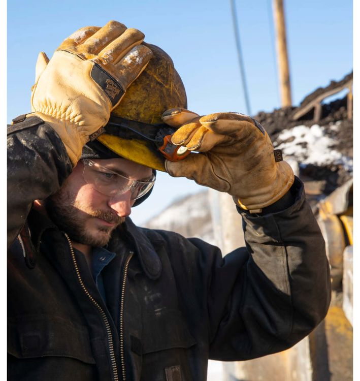 Rękawice Zimowe Mechanix Durahide™ Insulated Driver BROWN