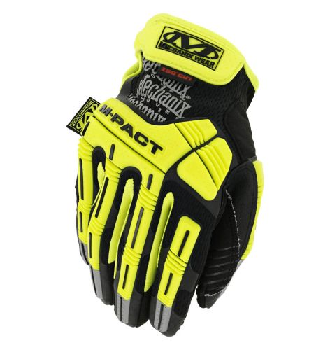 Rękawice Mechanix Hi-Viz M-Pact® E5 HI-VIZ YELLOW