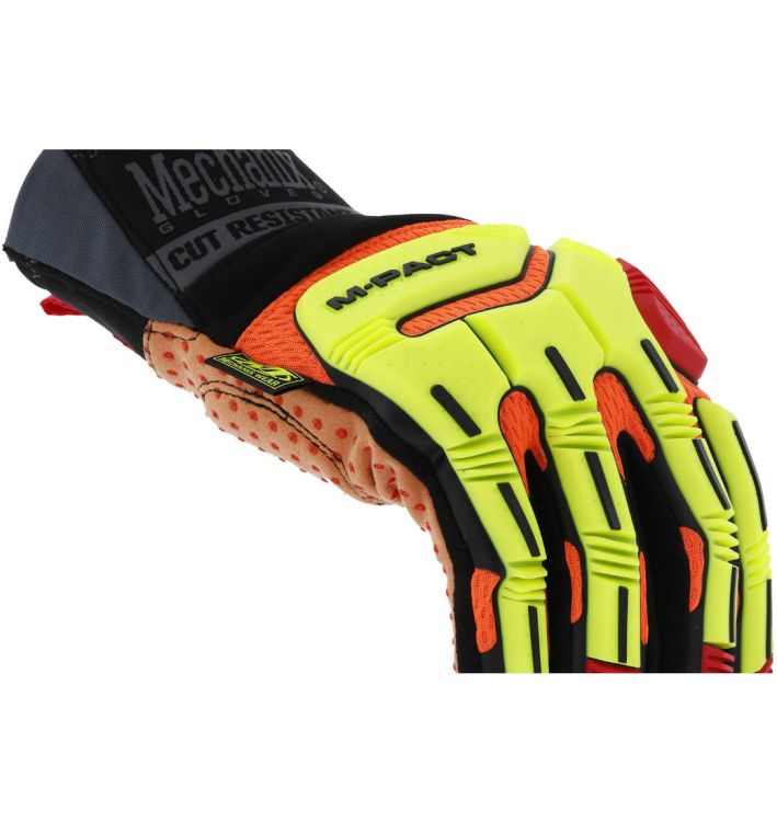 Rękawice Mechanix M-Pact® XPLOR™ D4 Hi-Viz HI-VIZ ORANGE