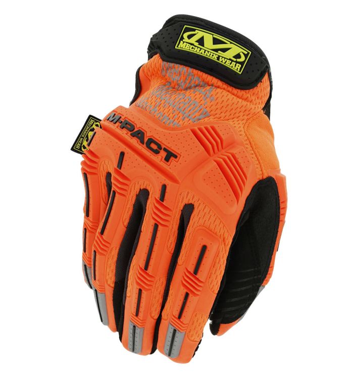 Rękawice Mechanix Hi-Viz M-Pact® HI-VIZ ORANGE
