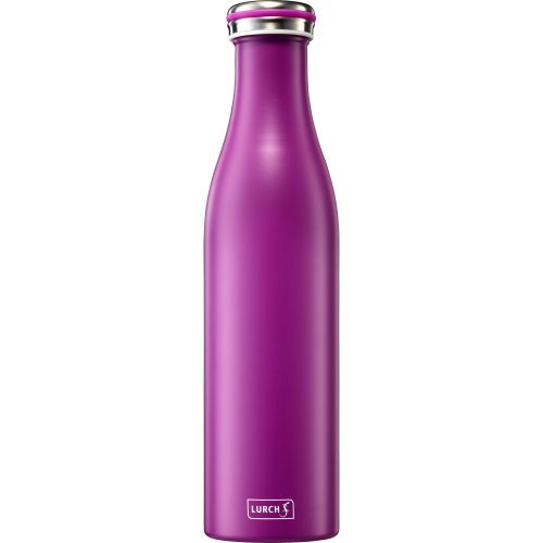 butelka termiczna, stalowa, 0,75 l, fioletowa