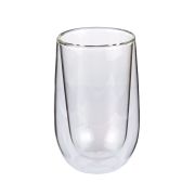 2 szklanki do latte macchiato, podwójne ścianki, 0,35 l, śred. 9 x 14 cm