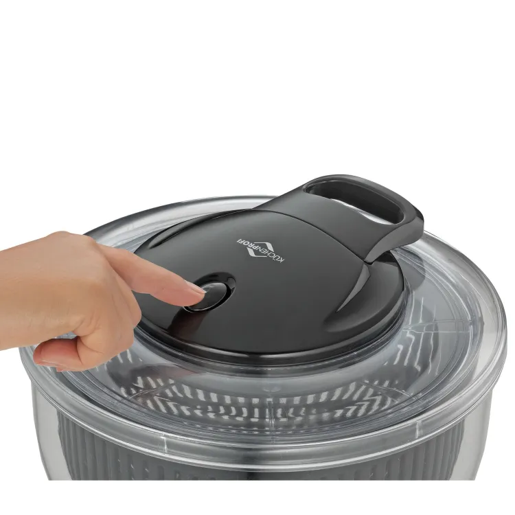 Suszarka do sałaty Kuchenprofi Turbo, śred. 24,5 cm, 5,0 l