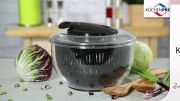 Suszarka do sałaty Kuchenprofi Turbo, śred. 24,5 cm, 5,0 l